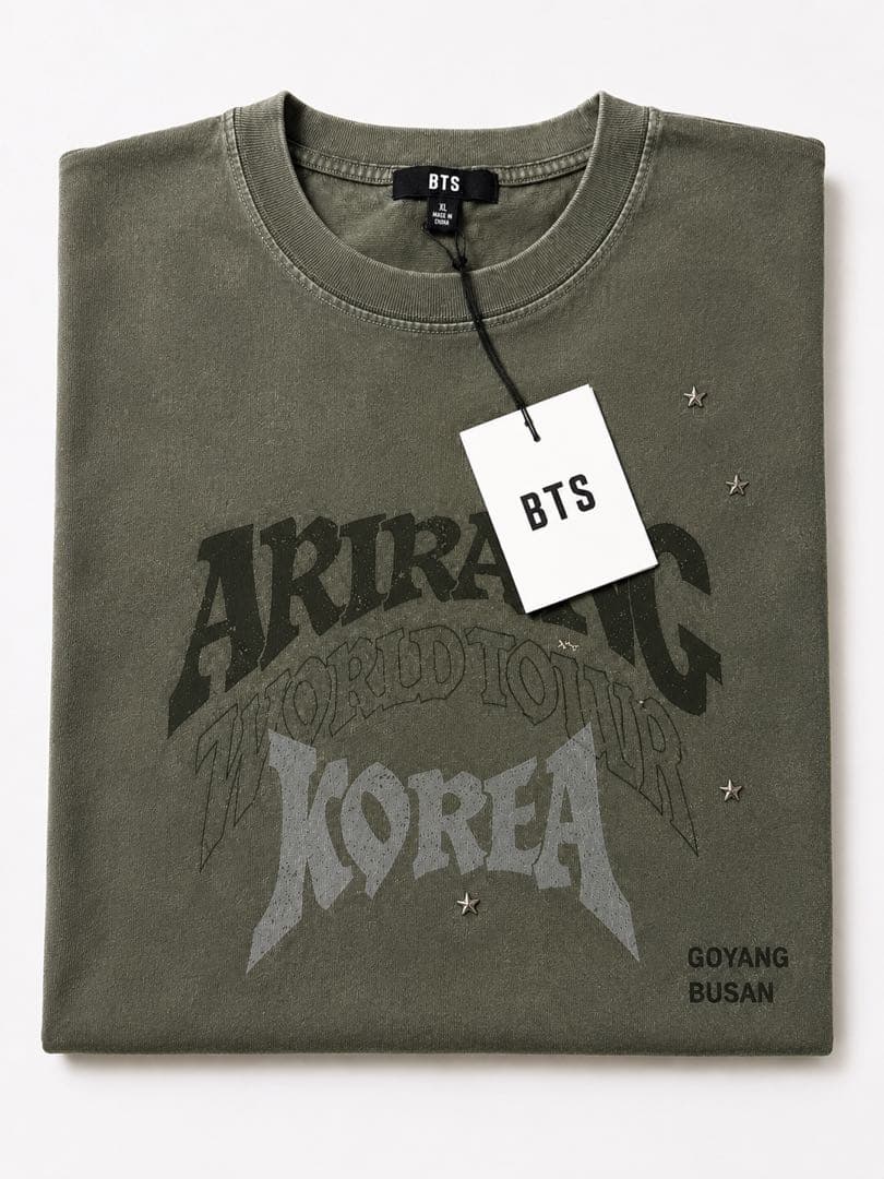 [USED] Official BTS ARIRANG Korea Limited XL Tour T-Shirt