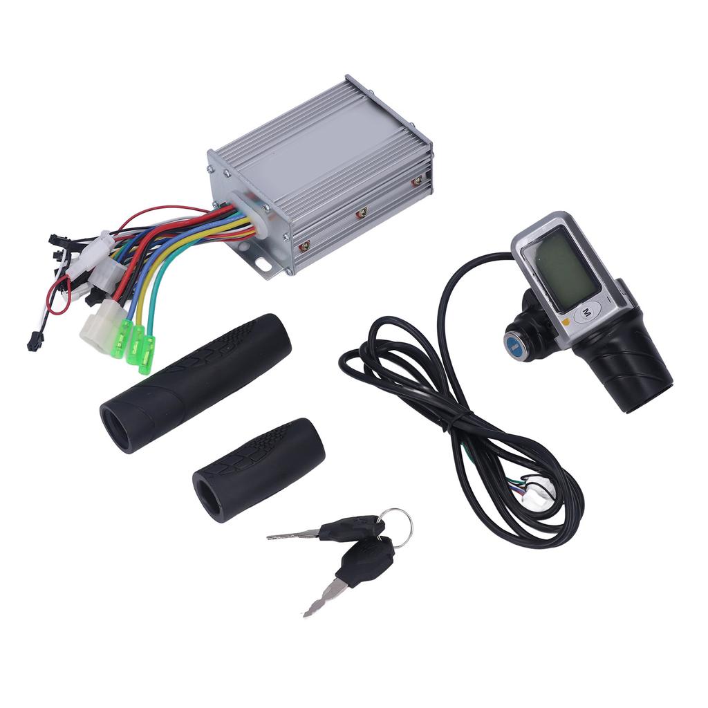 Electric Bicycle Controller Kit 36V 48V 450W Brushless Motor Controller LCD Display Speed Control Throttle Grip Kit