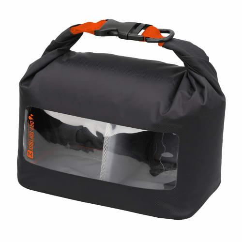 

HAKUBA [.co.jp limited] HAKUBA Moisture-proof Camera Case Dry Soft Box M Size Black x Orange AMZKDSBMBK Mold Prevention Inner Bag