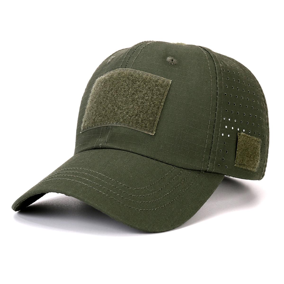 

Men s Camouflage Baseball Cap Sun Hat Military Camouflage Baseball Cap Breathable Tactical Cap with Velcro and Eyeglass Gauge Adjustable армія зелений колір