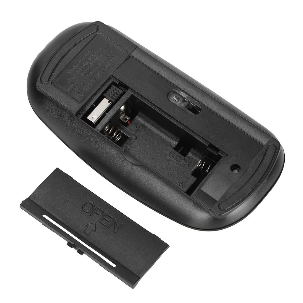 Wireless Mouse Smart Slim Mini Portable 2.4G Cordless Mouse with USB Receiver for Laptop Computer Tablet
