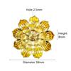 Alloy Incense Burner Stick Holder Buddhism Lotus Line Incense Plate Sandalwood Coil Base Temples Yoga Studios Home Decoration