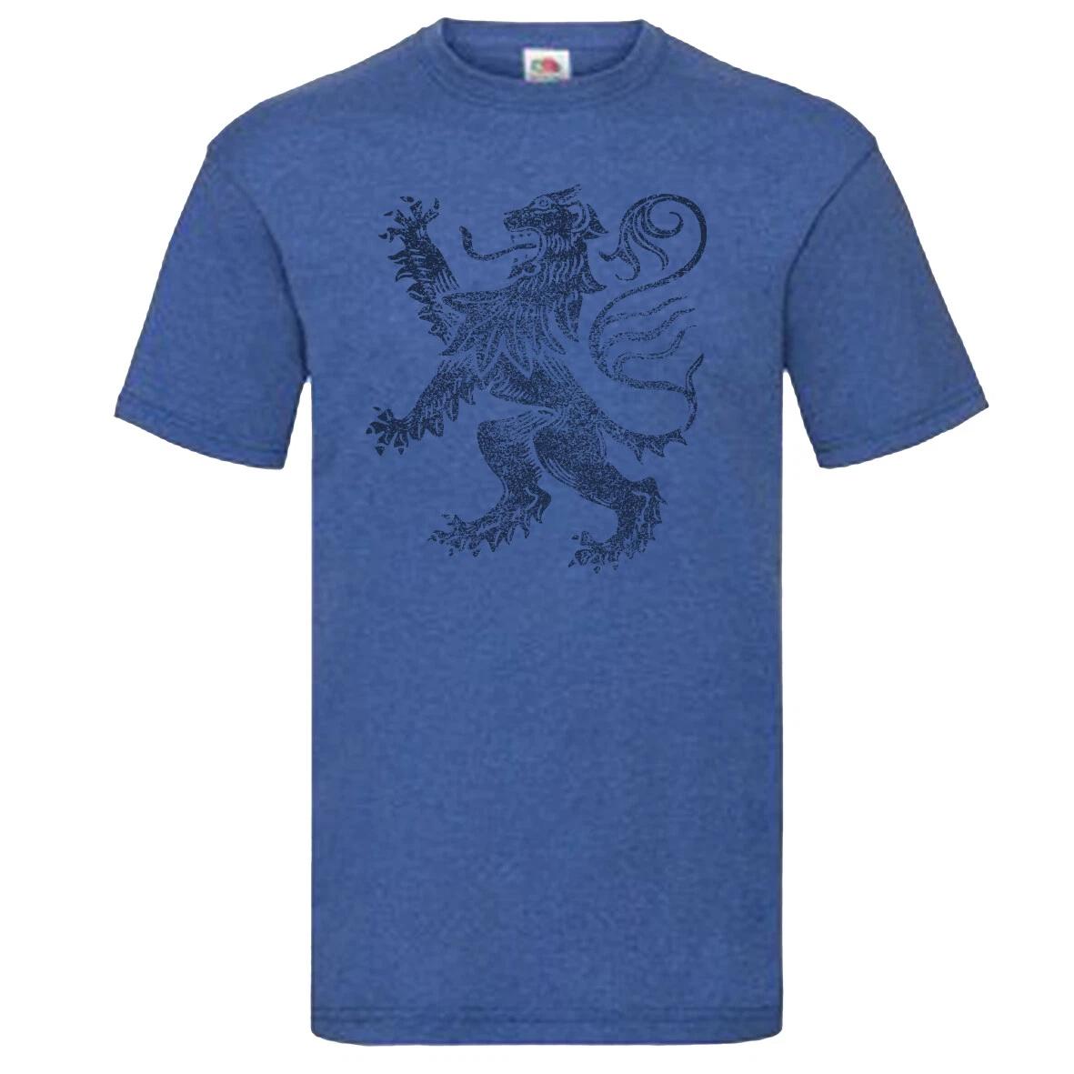 Scottish Lion T-shirt Home Nations Birthday Gift SCT Football Fan 3XL