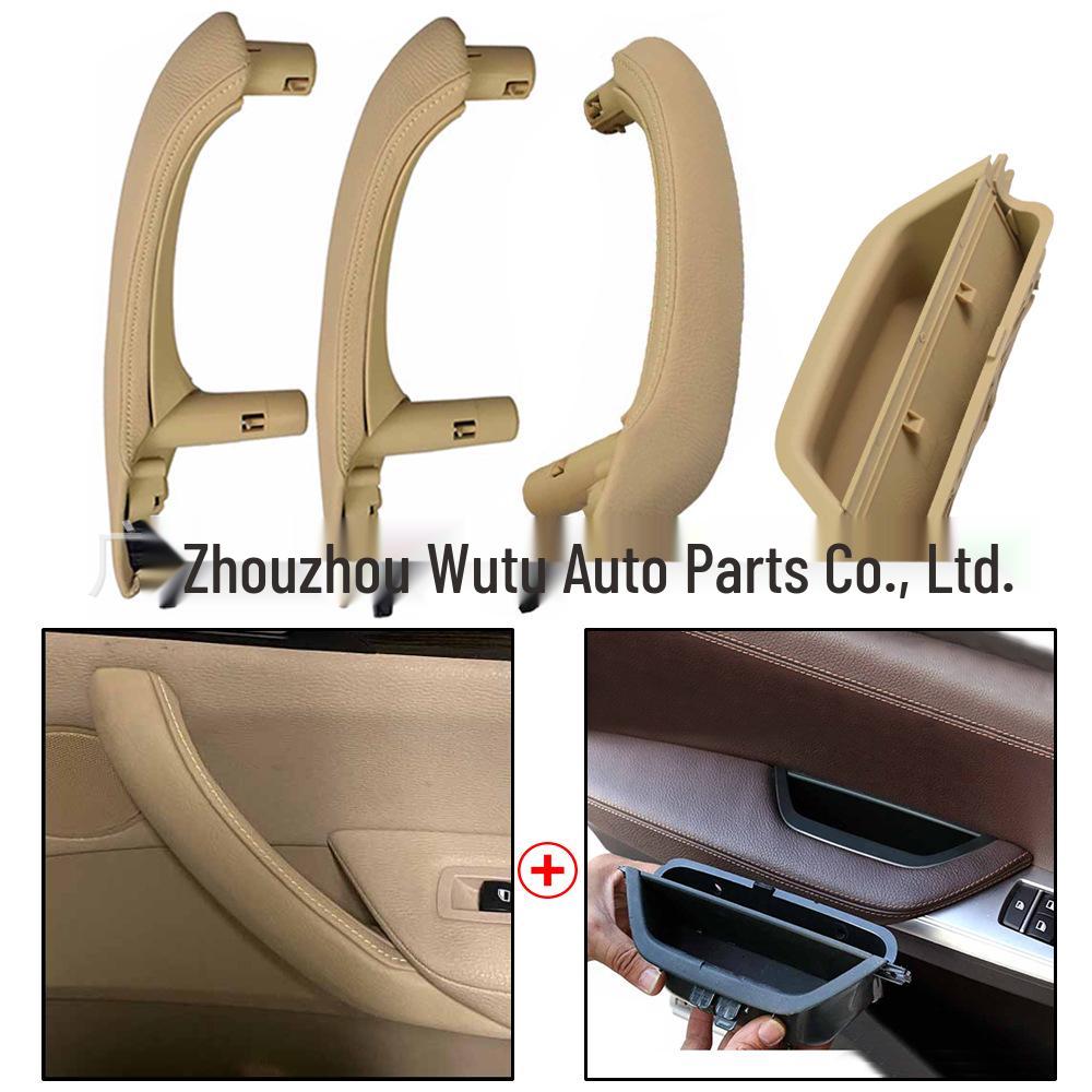 Leather Armrest Cover for BMW X3 X4 F25 F26 LHD Door Interior Panel Handle