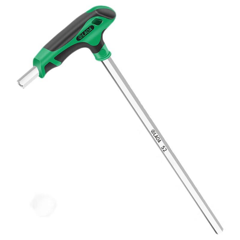 LAOA Extended T-Handle Flat-Head Hex Wrench Set