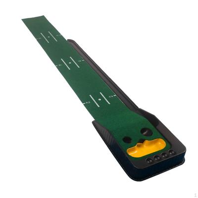 Double Hole Putting Mat Office Friendly Sand Hazard Practice Aid Easy To