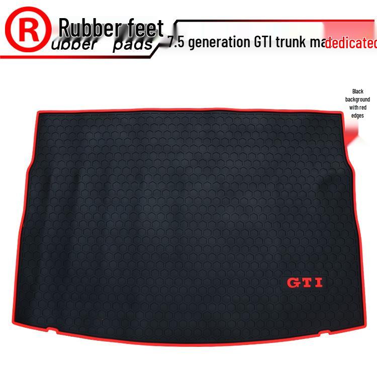 

Volkswagen Golf 7.5 GTI Индивидуальный коврик в багажник One piece