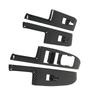 4 stücke Tür Fenster Schalter Panel Trim Kit Carbon Look Ersatz für Ford Maverick LHD Pickup