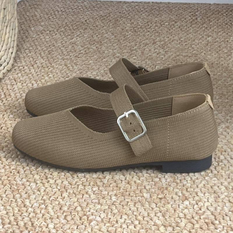 Fashion Women Flats Weave Shoes Fashion Shallow Buckle Loafers Shoes 2025 Autumn Designer Sneakers Soft Comfort New Trends Zapatillas