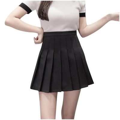 (SU)Módní Dámské Slim Short Fit Minisukně s vysokým pasem Ležérní Pevné A-Line