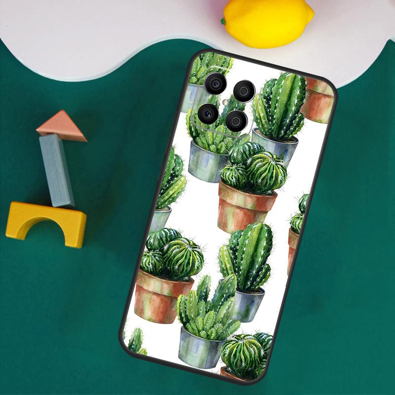 Cactus Plants Succulents Case For Honor 200 Pro 50 70 90 X9a X8a X8 X9 X8b X9c X9b Honor Magic 7 Lite 5 6 Pro Cover