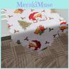 Caminho de Mesa de Natal Papai Noel de Qualidade Premium Xl Decoração Festiva 14x71 Polegadas