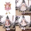 Creative Christmas Plush Angel Ornament For Children Cute Doll Gift For Christmas Tree Decoration