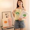 Thickened and Enlarged Garden Vegetable Coral Fleece Bath Towel, Non-shedding Beach Towel, Bathrobe, Absorbent Wrap Towel