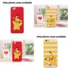 Silikonowe etui na telefon Pokmon Pikachu do iPhone'a z pełnym kryciem i miękkim matowym wykończeniem dla dzieci