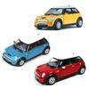 Kinsmart Mini Cooper S Metalowy Model Samochodu z Napędem Pull-Back