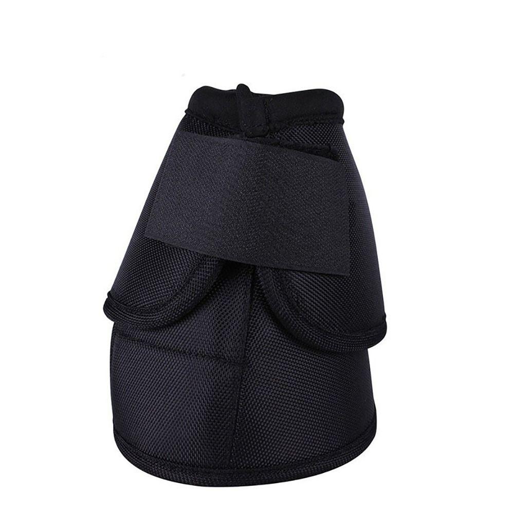 1Pair Quick Drying Horse Bell Boot Comfort Oxford Cloth Equine Hoof Boot Heavy Duty Protection Feet Guards