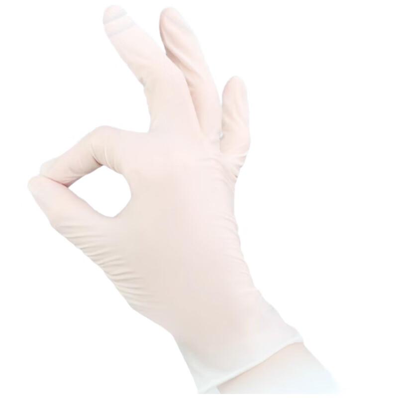 Lijiu Hong Disposable Latex Medical Examination Gloves