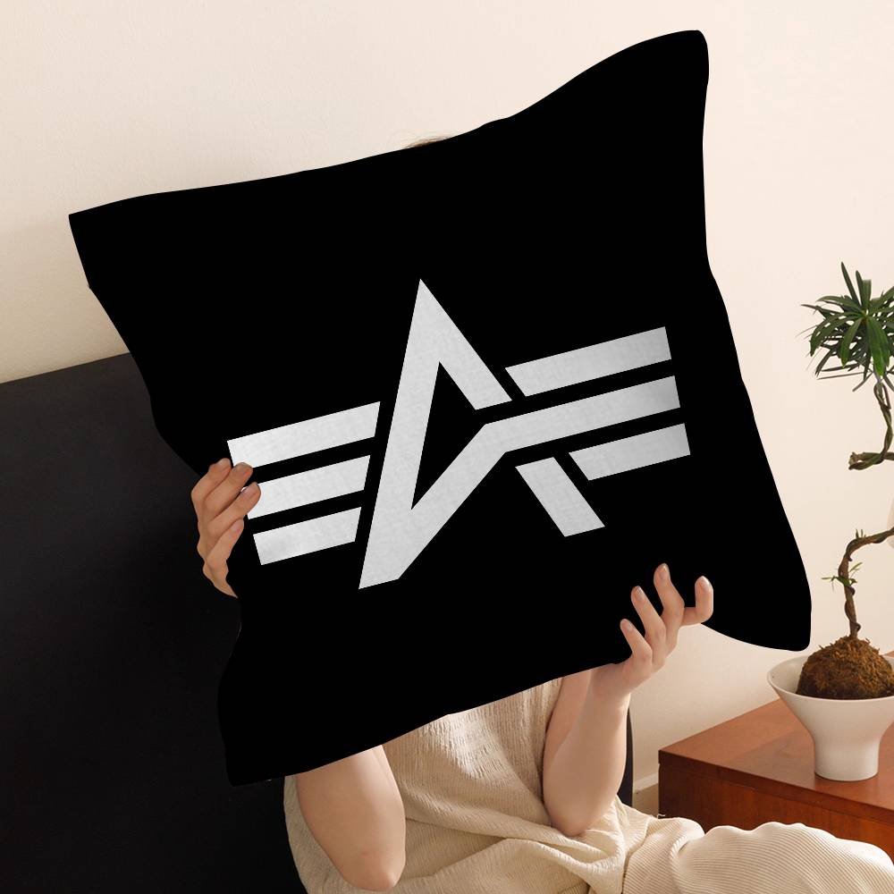 Alpha La Industries Pillow Cover Sofa Cushion Cover Home Room Decoration Children Gift