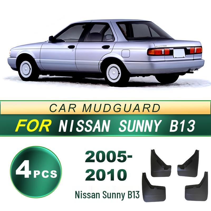 Nissan Sunny B13 Soft Rubber Tire Mudguard (05-10) - Mud Flap Accessory Upgrade