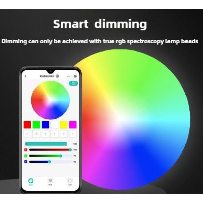 App Timing Dimming WRGB Aquarium Light Fish Tank Light Professional Intelligent LED Full Spectrum Lighting Aquatic Plant Light