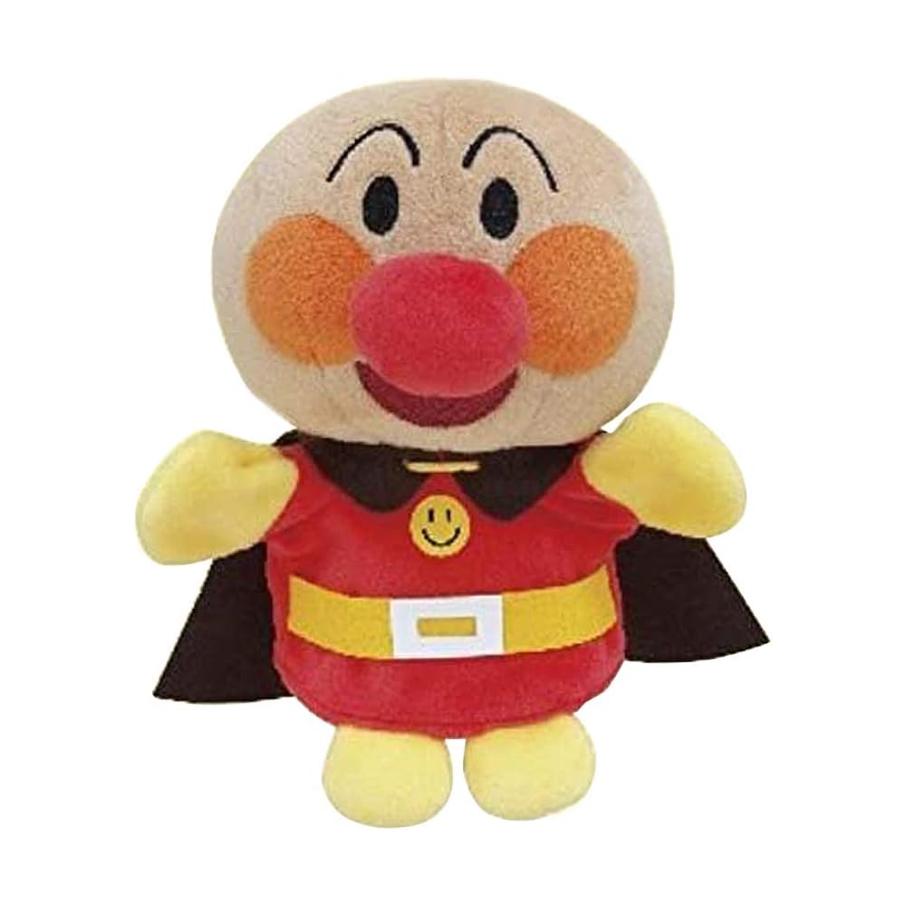 Yoshitoku Hand Puppet S Anpanman 182306 Soft Plush Toy for Kids