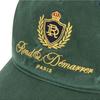 ROND&DEMARRER [Unisex] Classic Embroidered Ball Cap (Deep Green)
