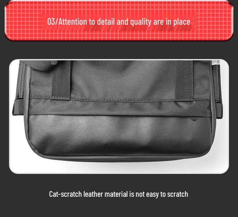 Universal Waterproof Canvas Side Bags for Wuji CU530 & CFMOTO CLC250 Motorcycles