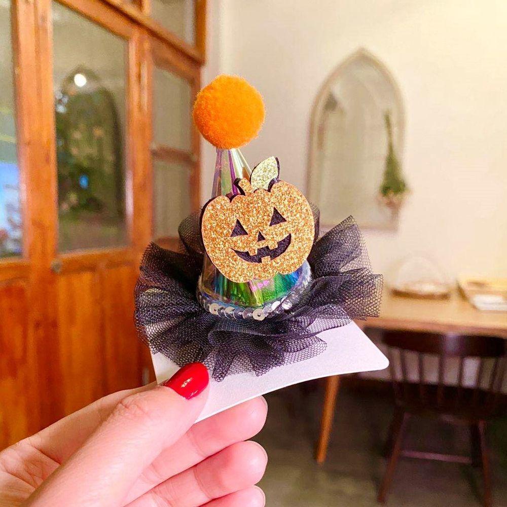 

Halloween Gift Ghost Halloween Headwear Hair Accessories Halloween Hat Hair Clip Children Hairpin