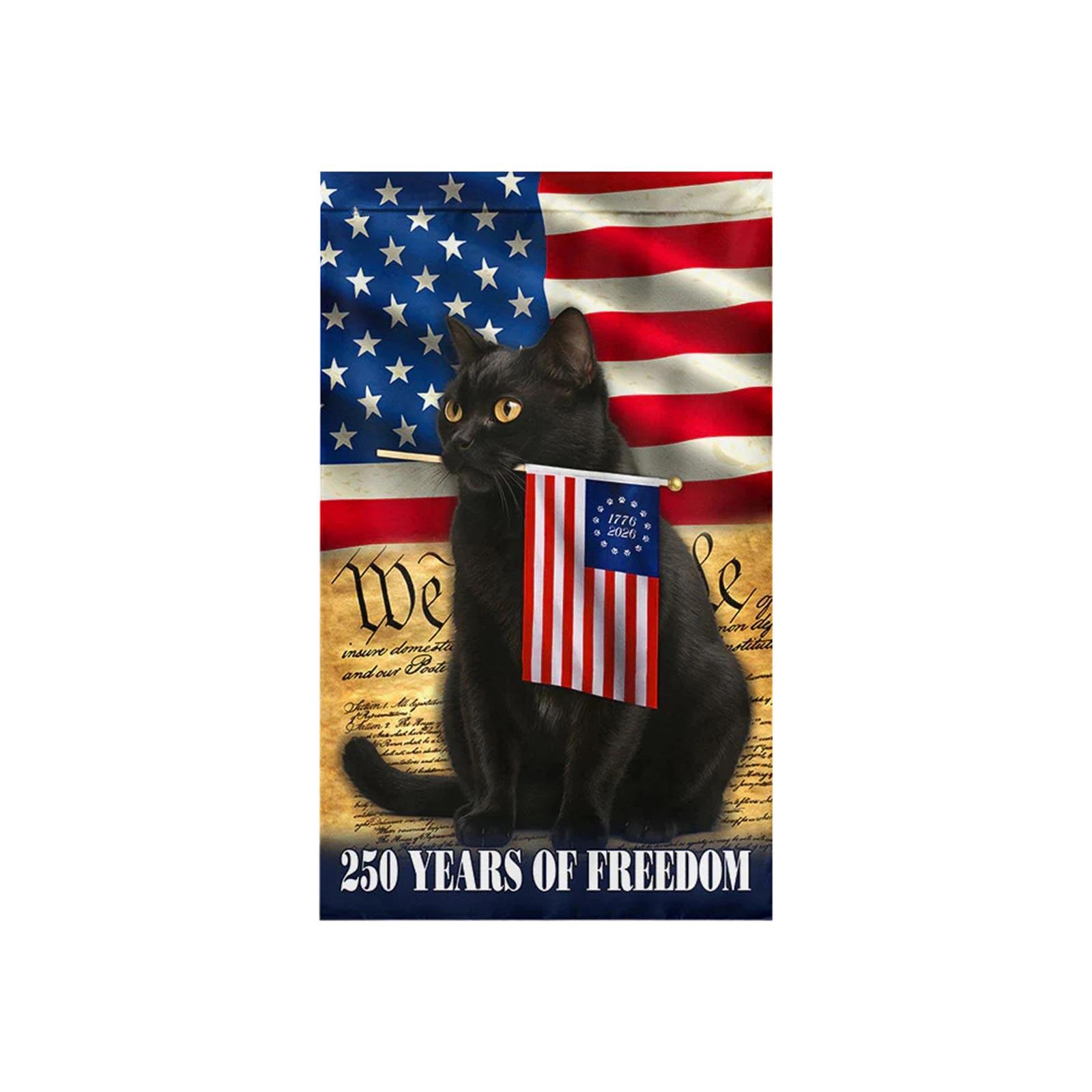 

250th Anniversary Garden Flag, Single Sided One Size