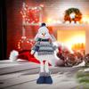 Christmas Doll Standing Snowman Collection, Telescopic Ornament Stuffed Figure Toy for