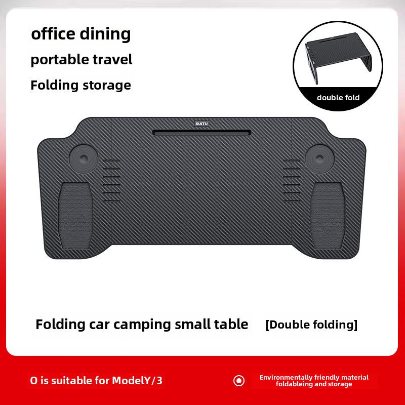 

Tesla Model 3/Y Передний складной автомобильный столик - обеденный и компьютерный стол