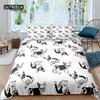 Home Living Luxury 3D Cut Pug Bedding Set Comfortable Duvet Cover Set Kids Bedding Set Queen and King EU/US/AU/UK Size
