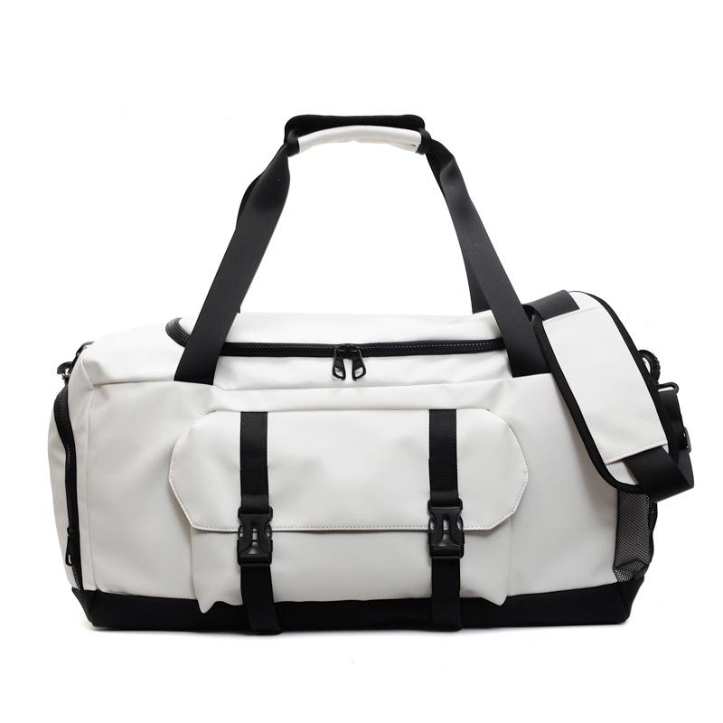 Velkokapacitní sportovní fitness taška, cestovní taška na zavazadla, suchá a mokrá samostatná crossbody taška, oddělené tašky na boty