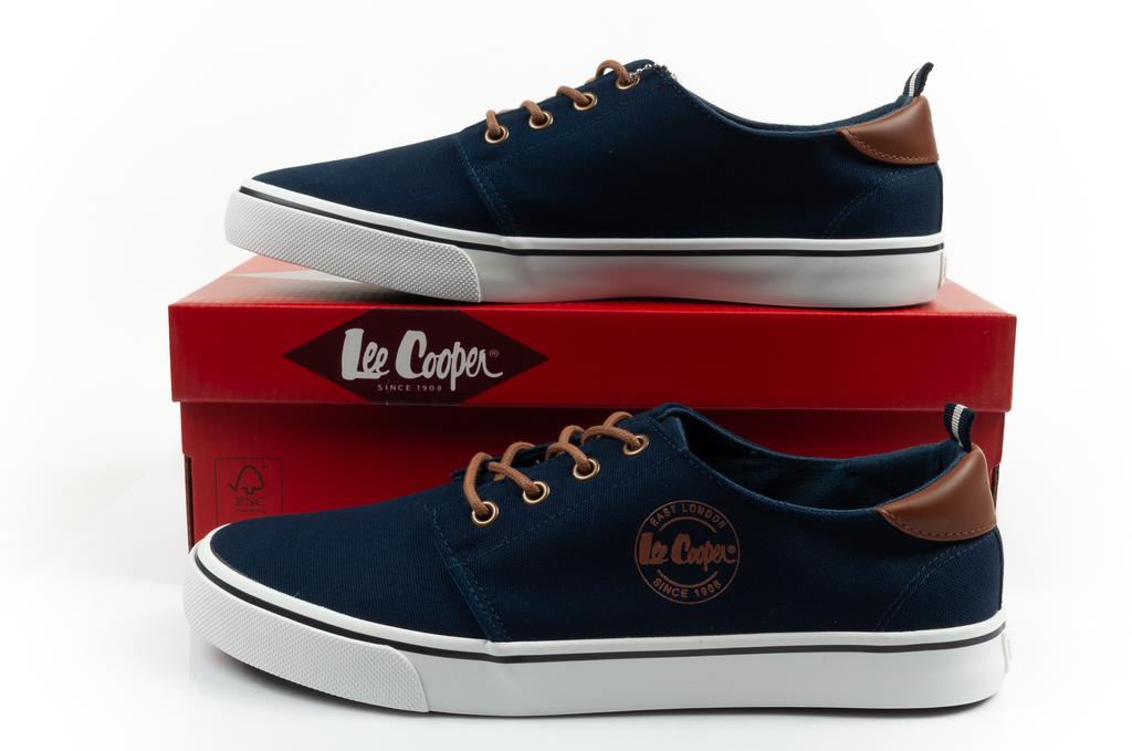 Lee Cooper Canvas/Pu Navy Men [LCW-26-02-4095M] size 42