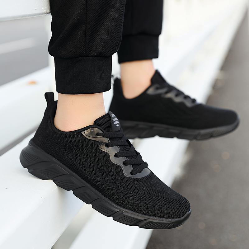 Fashion Big Size 45 Men Shoes Breathable Casual Sneakers Running Shoes Lightweight Summer Outdoor Sport Male Walking Women Soft Sole