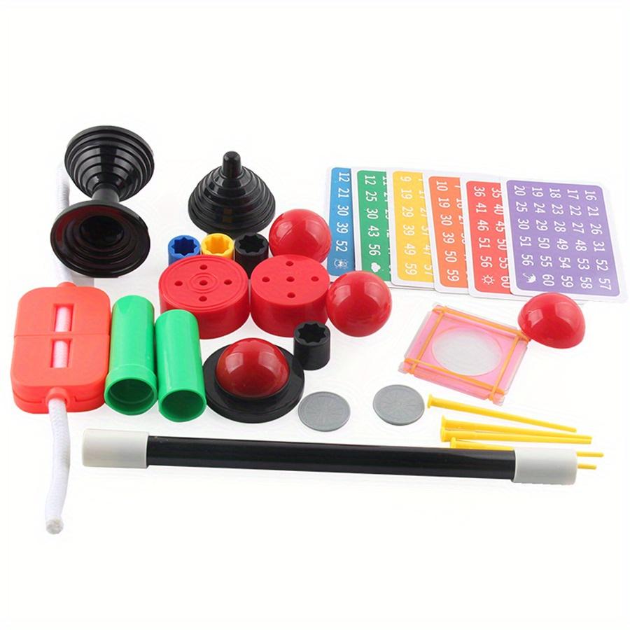 Magic Prop Set Various Interesting Trick Beginner Easy to Use for Stage Street Magic Show Party Game Birthday Gift Magic JXB
