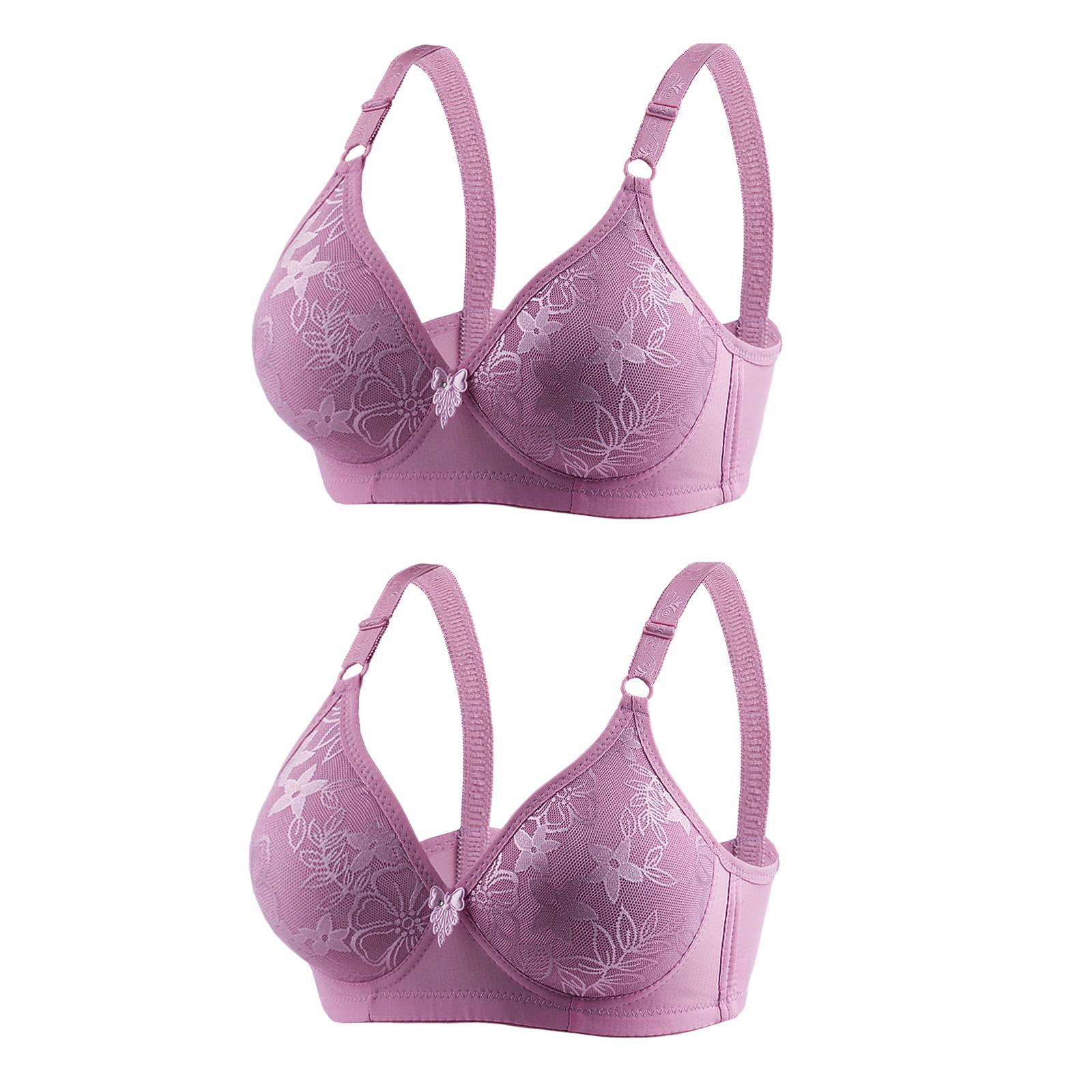 

New lingerie bra thin adjustable convergence sexy comfortable bra women 2pcs 100BC*2pcs