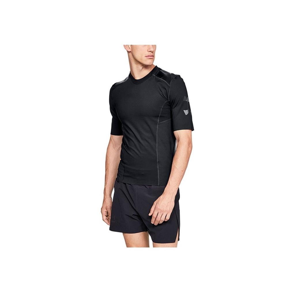 Under Armour Perpetual Training Sports Compression Shirt Men Tops Black 1320980-001