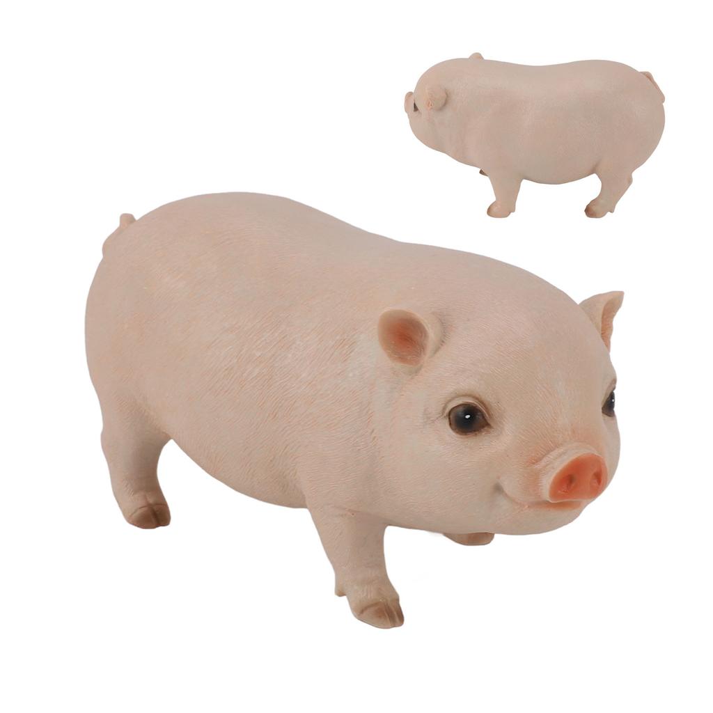 Small Statue Standing let Figurine Resin Animal Sculpture for Outdoor Garden and Desktop Decoration 26.5cm