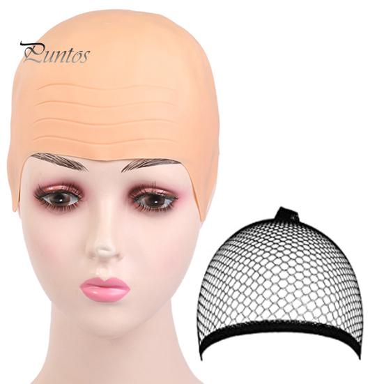 Perucă Accesorii pentru acoperirea capului Machiaj moale Latex Pălărie cheală Perucă Dimensiune reglabilă Husă plasă reutilizabilă Film Televiziune Performanță Îmbrăcăminte Accesorii pentru costume pentru bărbați