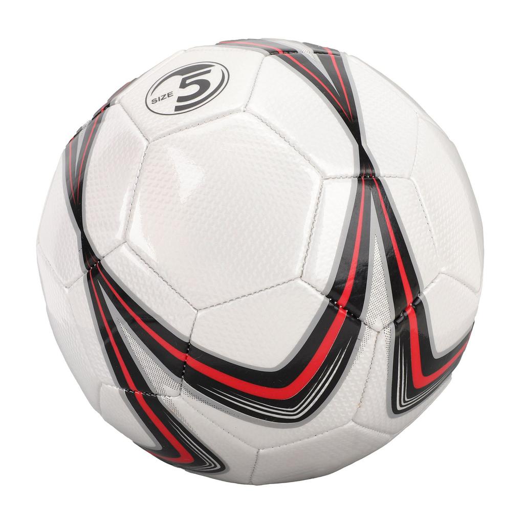 Size 5 Soccer Ball with Gas Needle Net Bag Explosion Proof Kick Resistant Training Soccer Ball for S