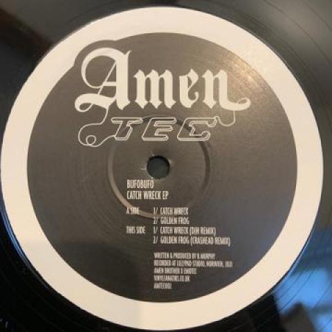 

12inch Record BUFOBUFO - Catch Wreck EP AMTEC002 Amen Tec 2021 UK Dance & Electronica