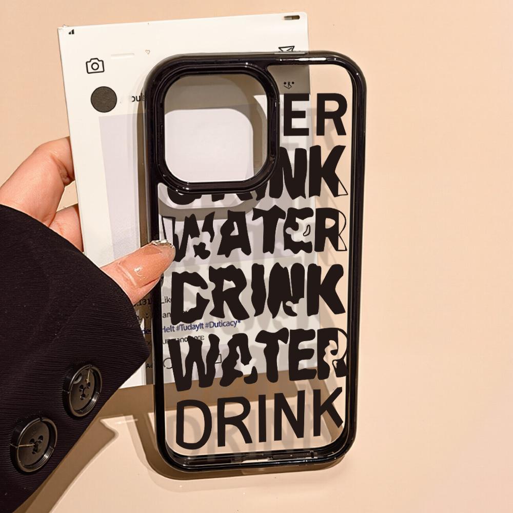 Acrylic Phone Case for iPhone 11 12 13 14 Pro 12 14 16 Pro Max for Samsung A16 A36 A56 S24 FE High-quality Painted Anti-fall Mobile Phone Case