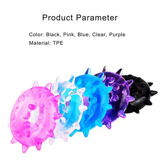 Men's Masturbation Snowflake Shape Flexible Sex Toy TPE Adults Men