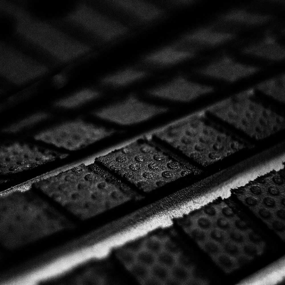 FCS Filipe Toledo Tread Lite Deck Pads/Deck Patches, Black, 3-Piece Set