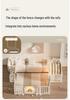 Three-Sided Baby Sofa Rail and Crawling Mat for Indoor Play