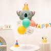 Cartoon Animal Birthday Table Decorations: June 1st Children's Day Balloons & Dessert Ornaments