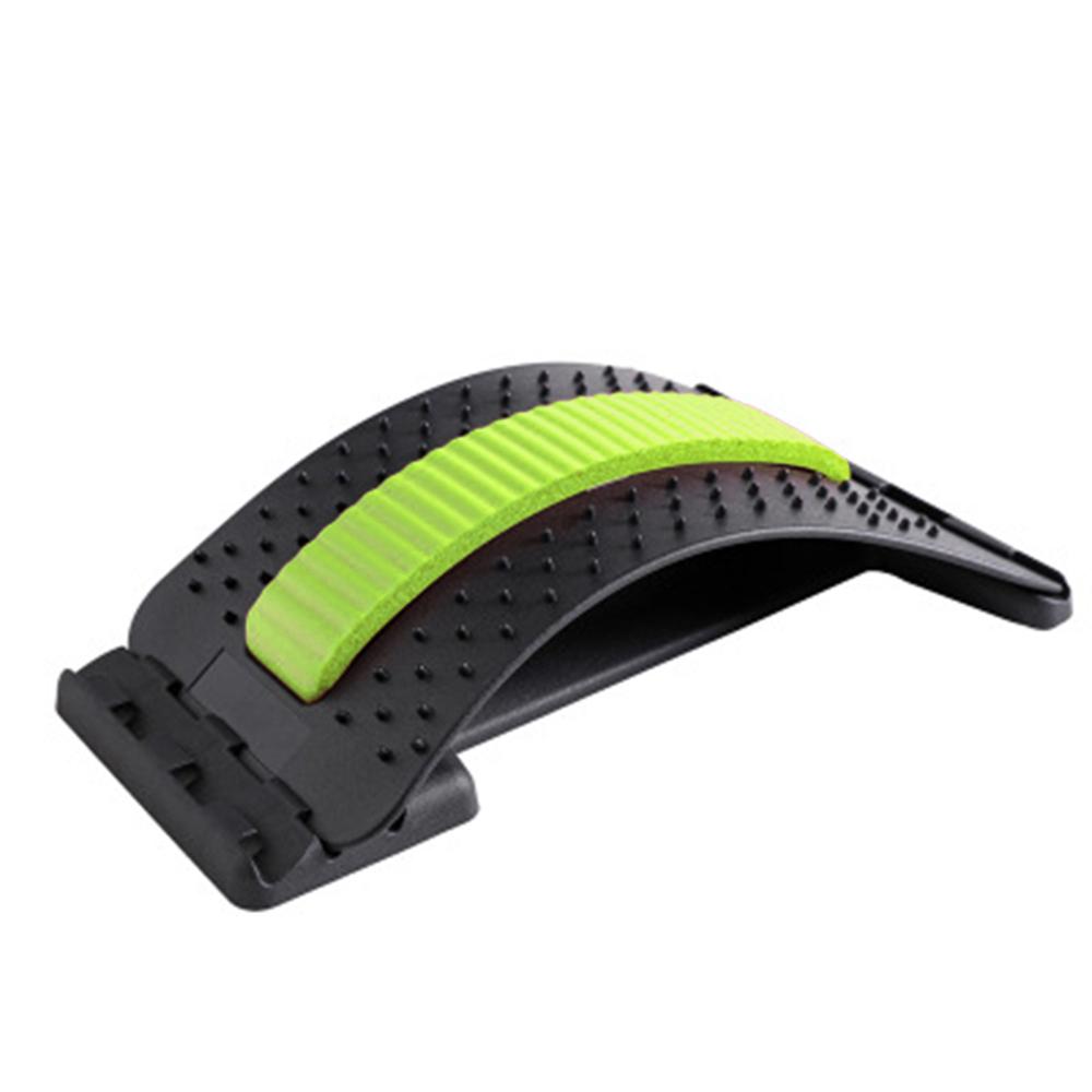 

Обладнання для розтягування спини Масажер Magic Stretch Fitness Підтримка попереку Розслаблення хребта зелений