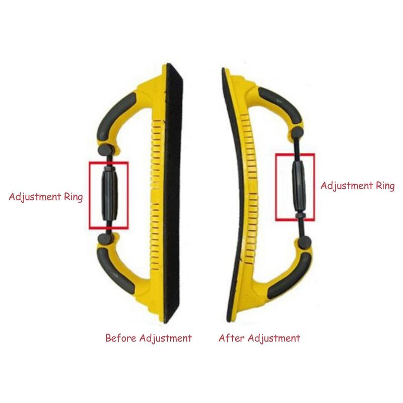 Lixadeira de mão leve, lixadeira de mão, máquina de lixar flexível, 2,75 x 15,7 polegadas, polimento manual de metal, ferramentas para carro